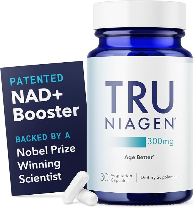 NAD+ Support Supplement with Nicotinamide Riboside for Cellular Energy, Metabolism & Healthy Aging | Daily Wellness Capsules (300mg, 30 Servings)