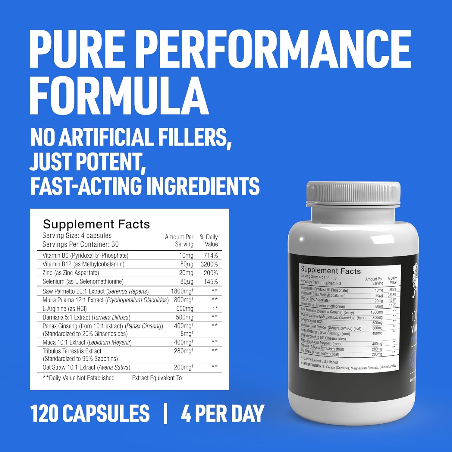 Enhance – Premium Male Enhancement Supplement | 100% Natural
