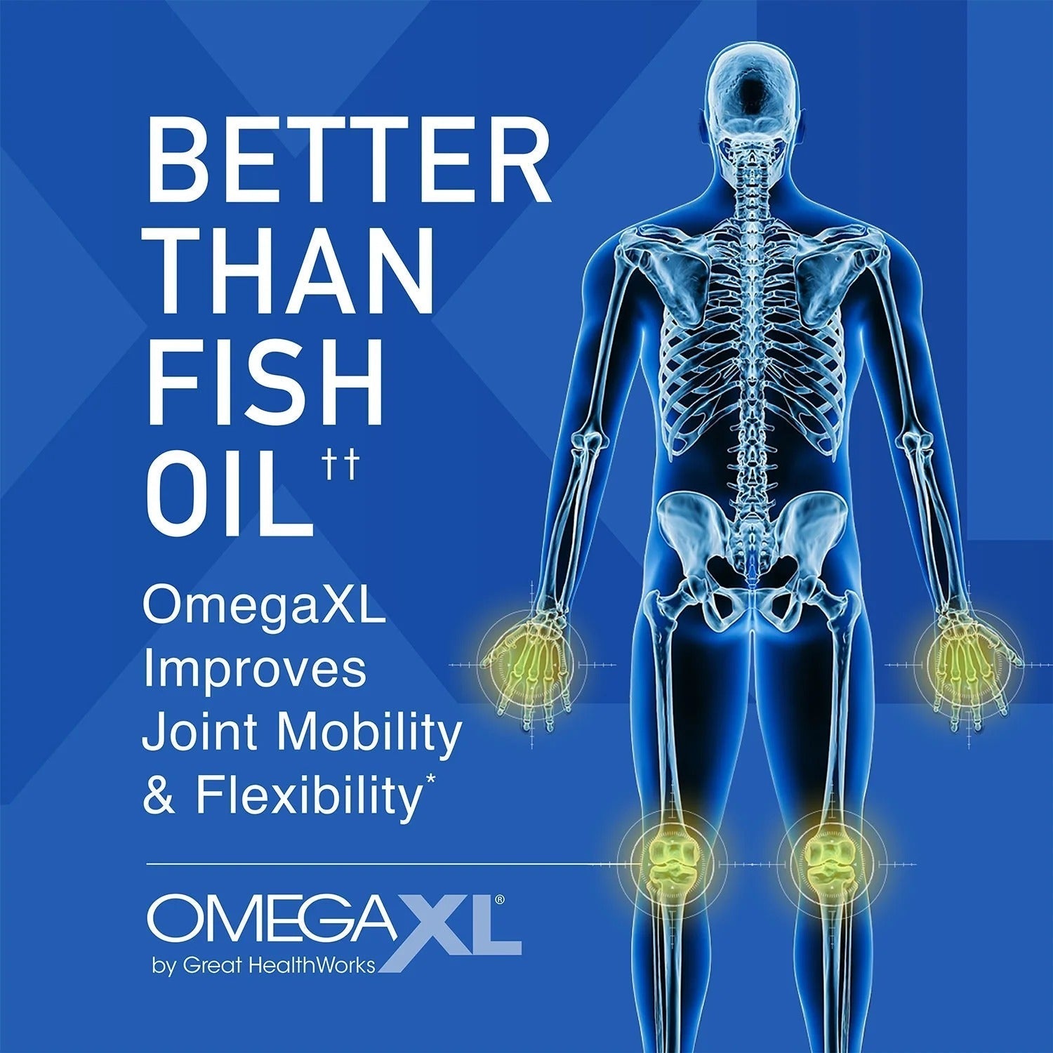 OmegaXL Joint Support Supplement - Natural Muscle 120