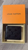 Louis Vuitton Black Monogram Wallet  New