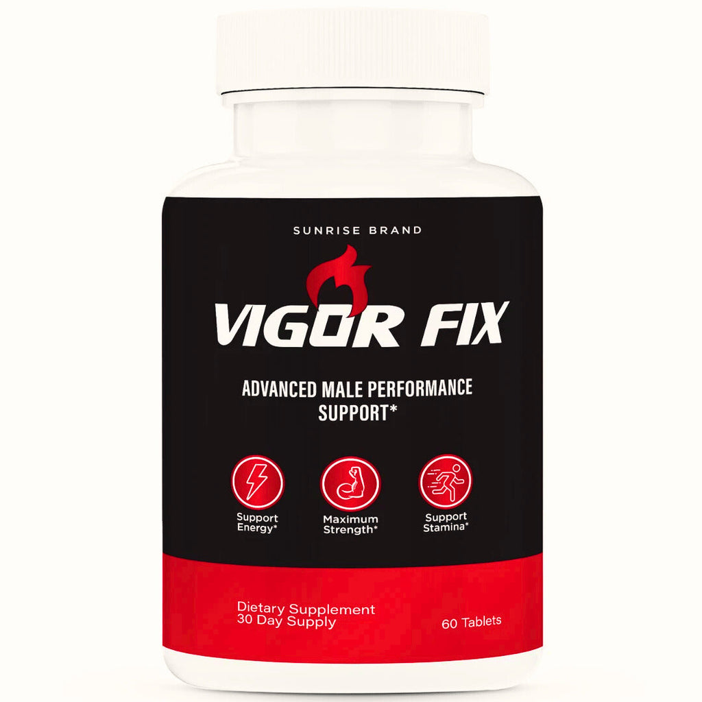 Men’s Vitality Support Supplement for Energy, Stamina, Libido & Performance | Herbal Performance Formula Tablets (60 Count)