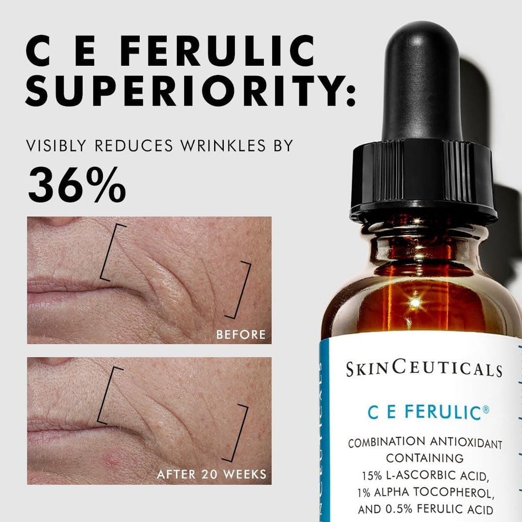 Vitamin C Antioxidant Face Serum for Brightening, Firming & Environmental Protection | Advanced Skincare Formula (30ml)