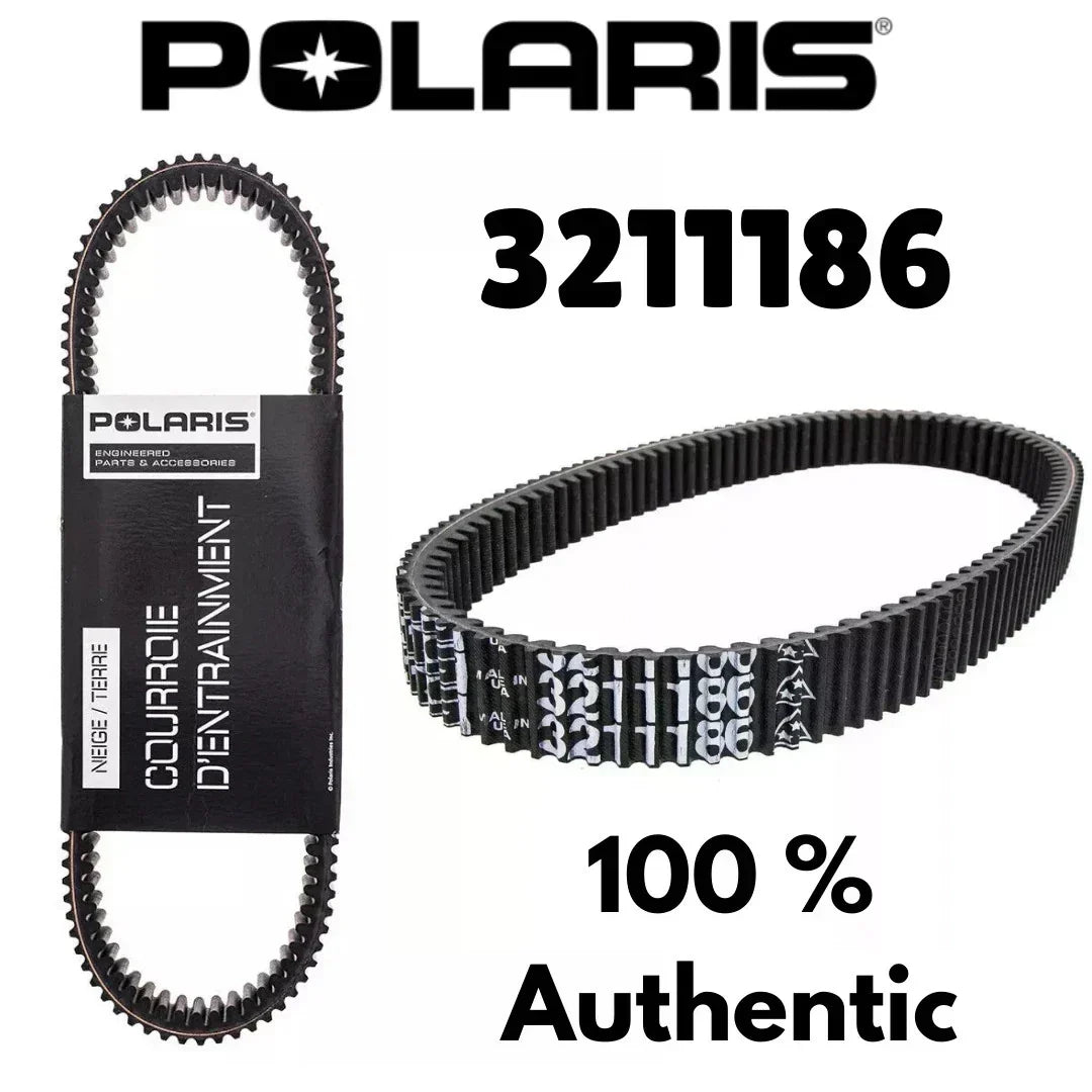 Polaris OEM Drive Belt 3211186 – Clutch CVT Belt for RZR XP Turbo & Ranger Xpedition 1000 Replacement