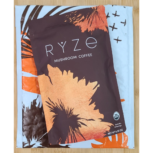 Rýze Mushroom Coffee Instant Organic Coffee Mushroom Extract Energy 30 Servings   New