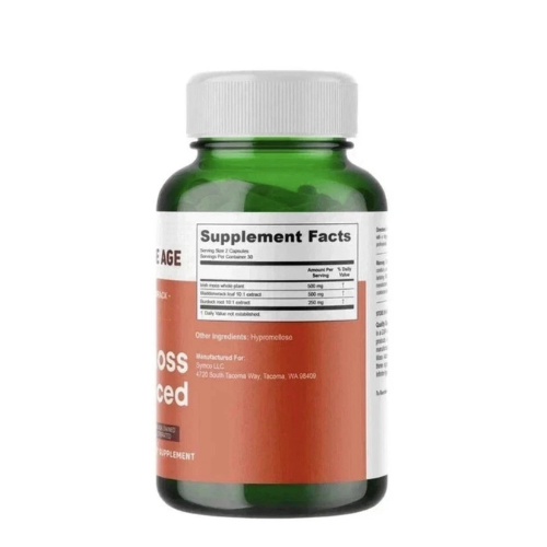 INFINITE AGE 1250mg Sea Moss Advanced Superfood, High-Potency, Vegan - 60 Count