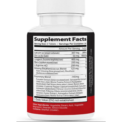Vigor Fix Male Health Pills – Supports Libido, Stamina & Masculine Vitality | 60 Tablets