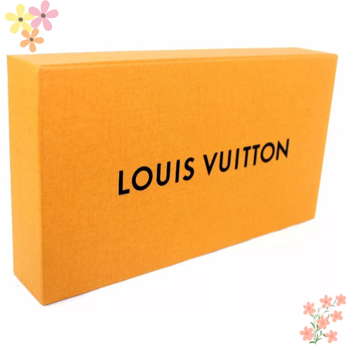 Louis Vuitton Yellow Gift Box Set – Wallet Case & Accessories Only – 5 Unused Sets