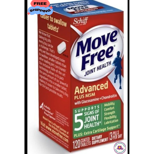 Centrum Move Free Advanced Joint Support – Glucosamine & Chondroitin 1500mg, 120 Tablets