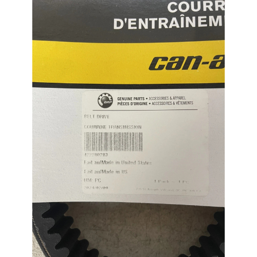 BRP 422280283 Can-Am Clutch Drive Belt Defender Outlander Max 400 450 HD5