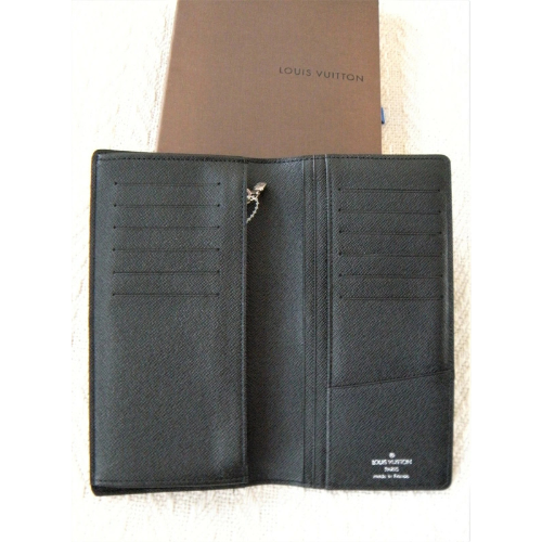 LOUIS VUITTON Portefeuille Brazza Wallet Bifold Damier Graphite N62665 F/S  New