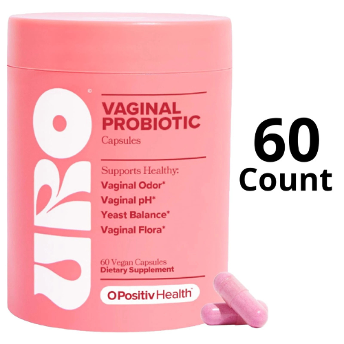 URO Vaginal Probiotics pH Balance Women with Prebiotics & Lactobacillus  New