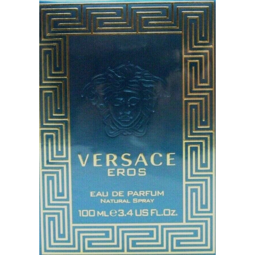 VERSACE EROS EAU DE PARFUM SPRAY FOR MEN 3.4 Oz / 100 ml BRAND NEW