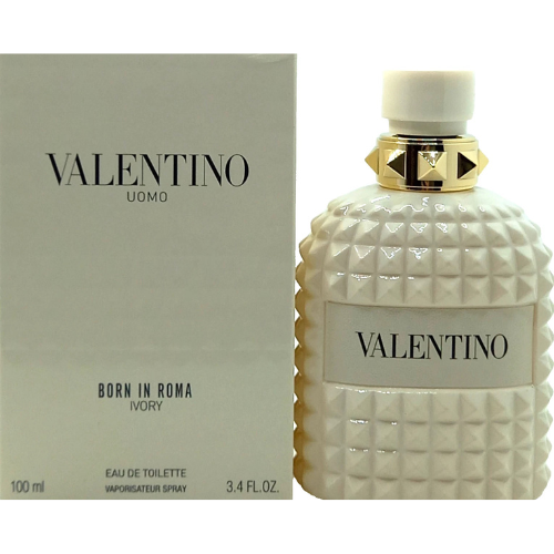 Valentino Uomo Born In Roma Rendez-Vous Ivory Eau de Toilette 3.4 oz 100 Ml Men  New