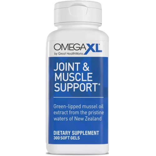 Omega XL (300 capsules) Joint & Muscle Softgels Mussel Omega-3 Joint Relief