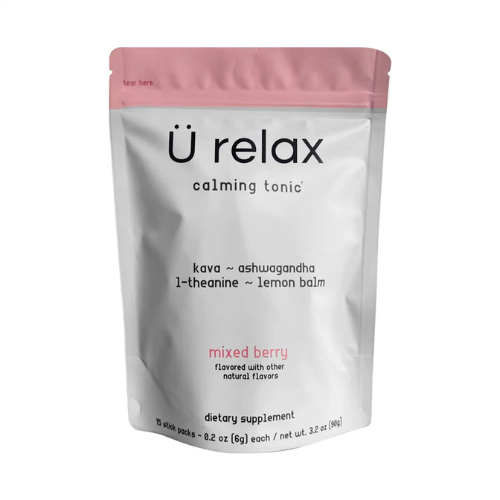 Relax Calming Tonic- 15 Packets MIXED BERRY Flavor Relax Calming Drink-
