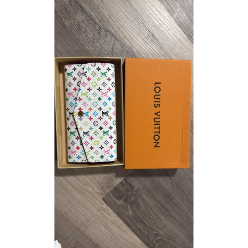 Louis Vuitton x Takashi Murakami Zippy Wallet Monogram M13922 New