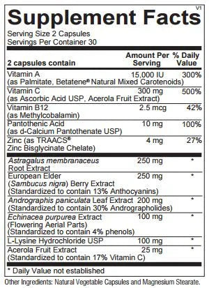 Viracid Immune Support Supplement – 60 Capsules