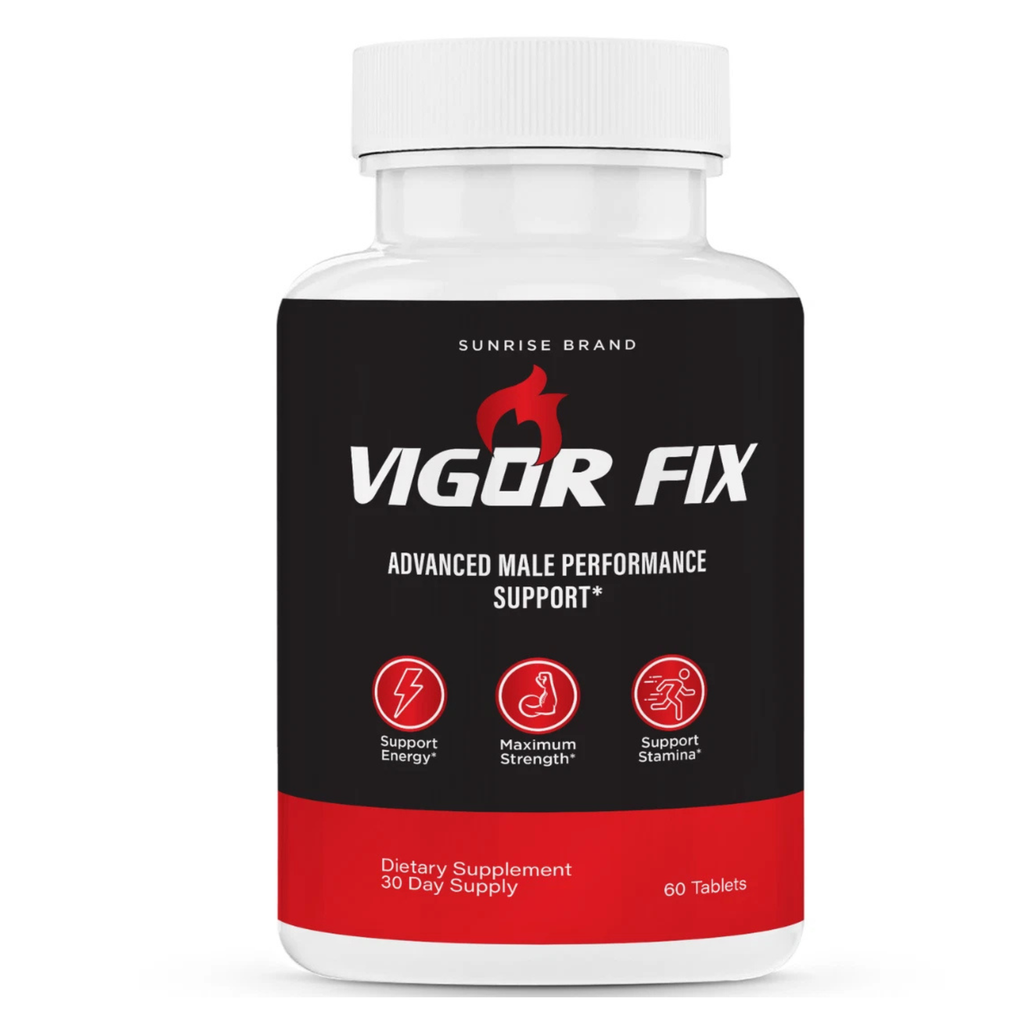 Men’s Vitality Support Supplement for Energy, Stamina, Libido & Performance | Herbal Performance Formula Tablets (60 Count)