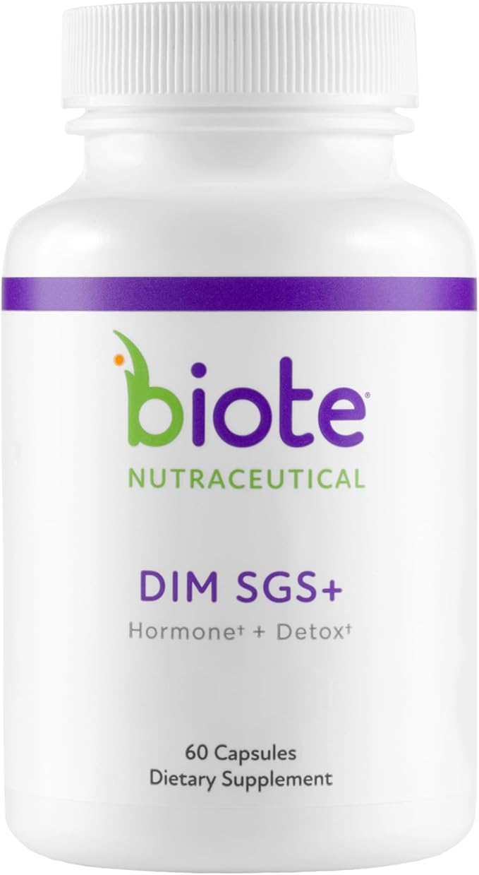Hormone Balance & Detox Capsules with DIM SGS+ – Daily Wellness Support (60 Capsules) | BioTE Nutraceuticals