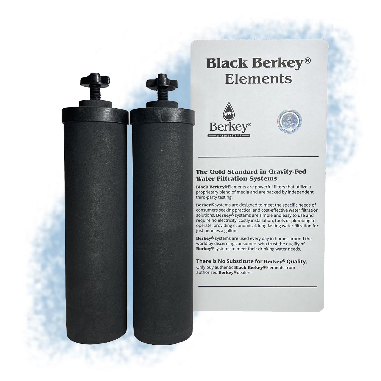 Black Berkey Water Filter Replacement Elements – Purification System Filters (Waitlist / Pre-Order)
