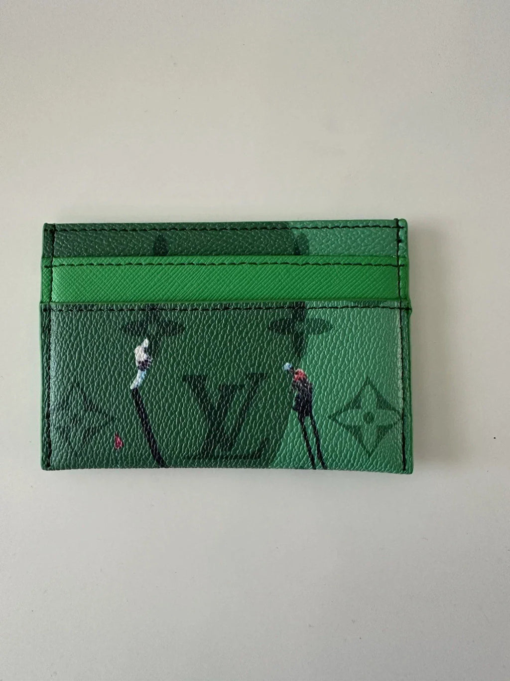 Louis Vuitton Golf Double Card Holder – Luxury Leather Card Wallet Designer LV Card Case