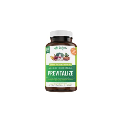 Prebiotic Gut Health Powder – Digestive & Metabolism Support Supplement for Daily Wellness | Previtalize