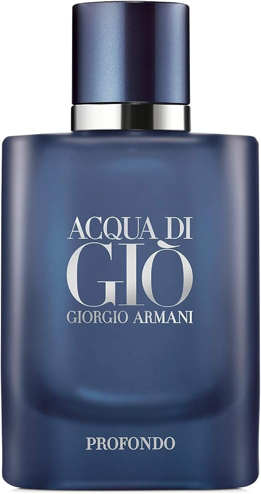 Men’s Marine Woody Eau De Parfum – Bergamot, Rosemary & Mineral Woods Cologne 125ml | Acqua Di Gio Profondo