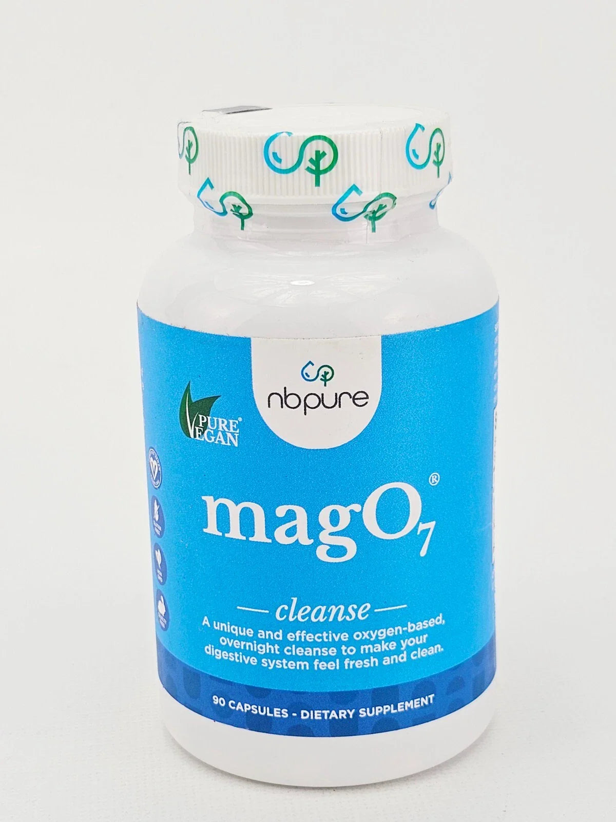 Nbpure Mag O7 Cleanse Magnesium Oxygenating Digestive System 90 Capsule