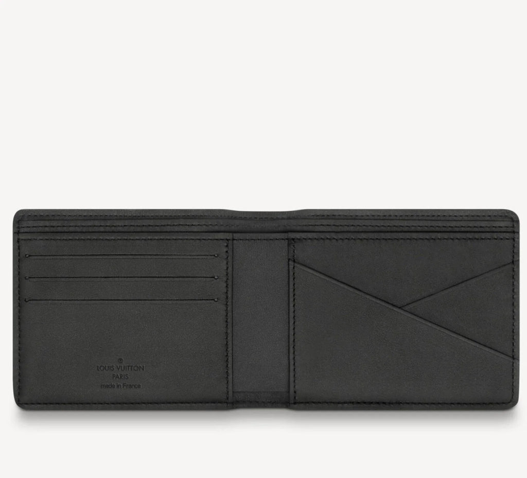 Louis Vuitton Black Monogram Wallet  New