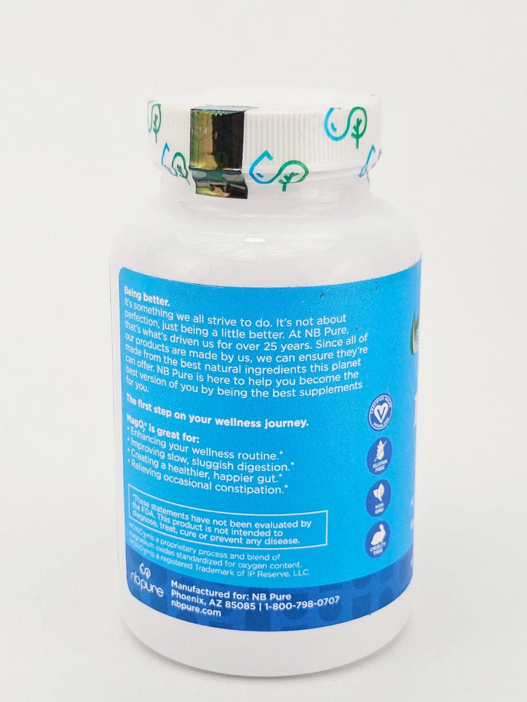 Nbpure Mag O7 Cleanse Magnesium Oxygenating Digestive System 90 Capsule