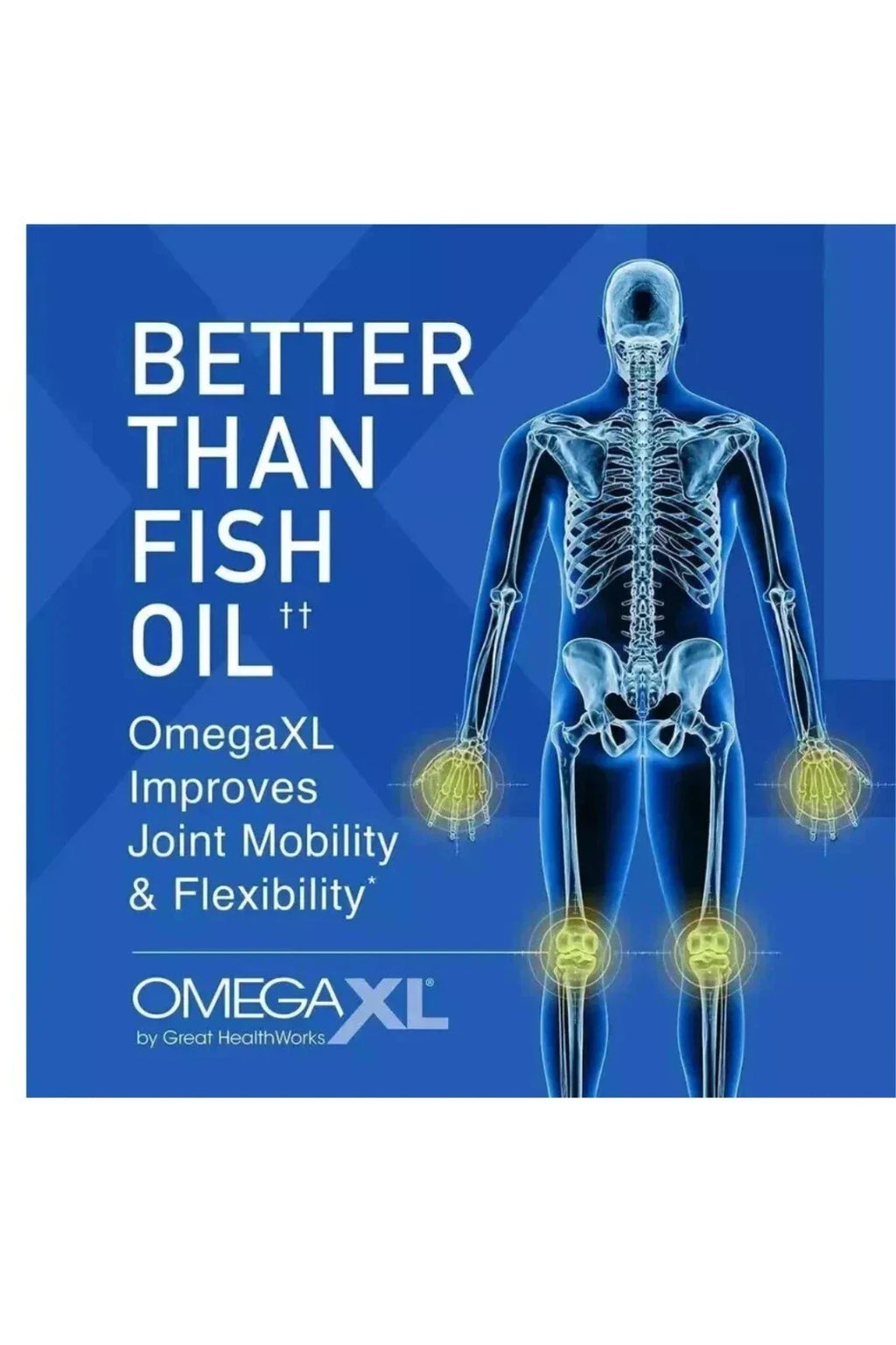 Omega XL (300 capsules) Joint & Muscle Softgels Mussel Omega-3 Joint Relief