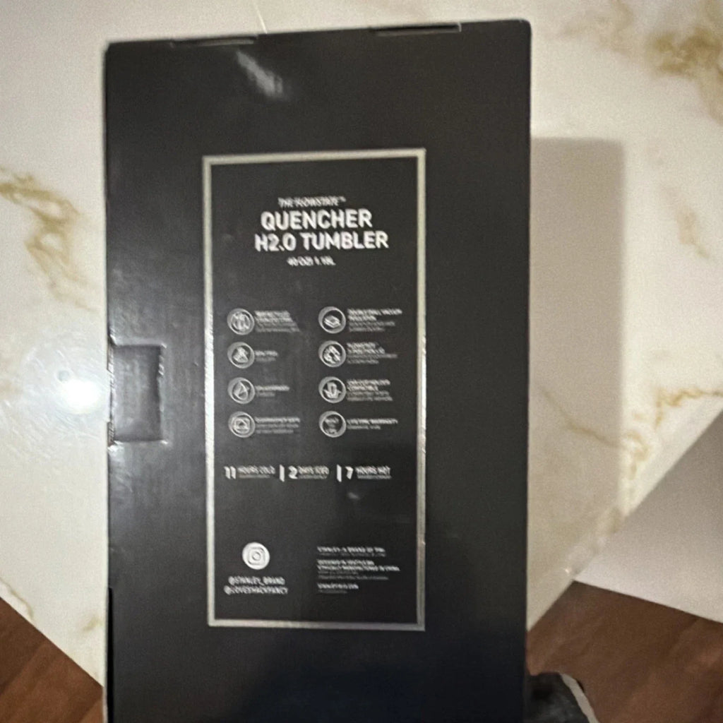 Stanley Quencher H2.0 40 oz Black Tumbler