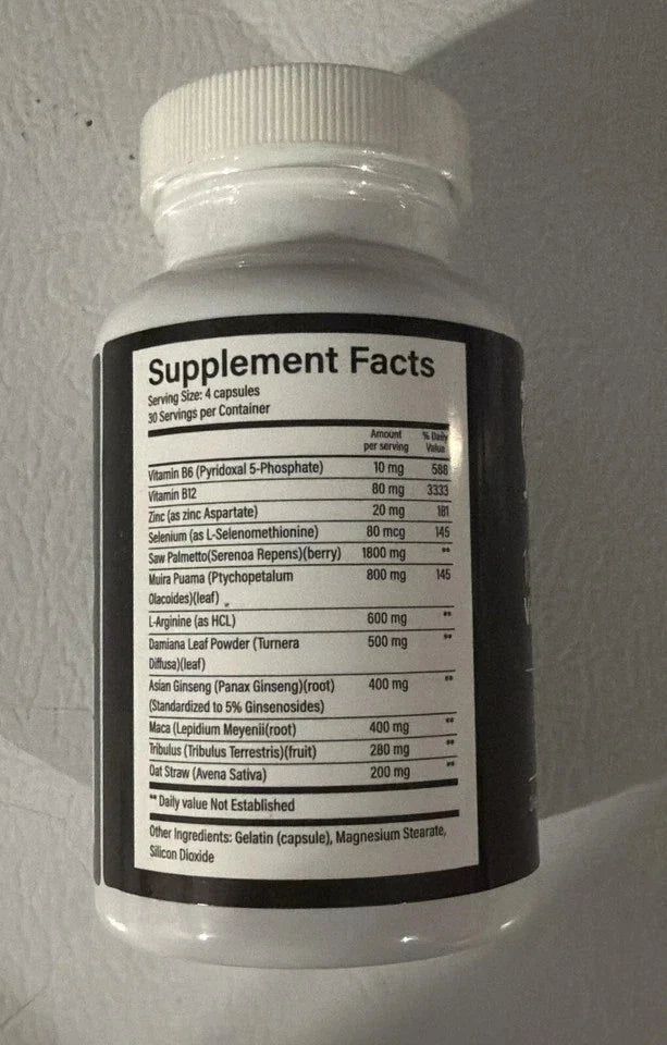 PRIME MALE Enhance - Premium Male Enhancement Capsules - 100 Natural Ingredi...