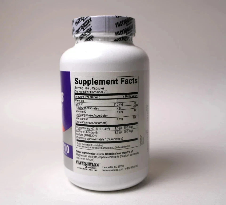Cosamin DS Joint with Glucosamine & Chondroitin for Joint Health, 210 Capsules