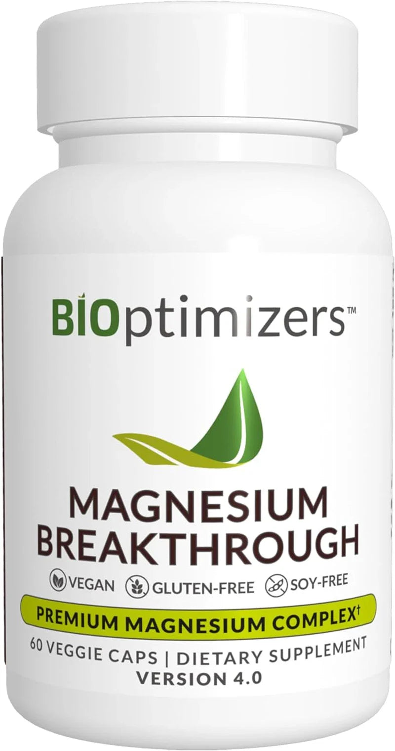 Magnesium Breakthrough Supplement 4.0 - Has 7 Forms of Magnesium: Glycinate, Mal