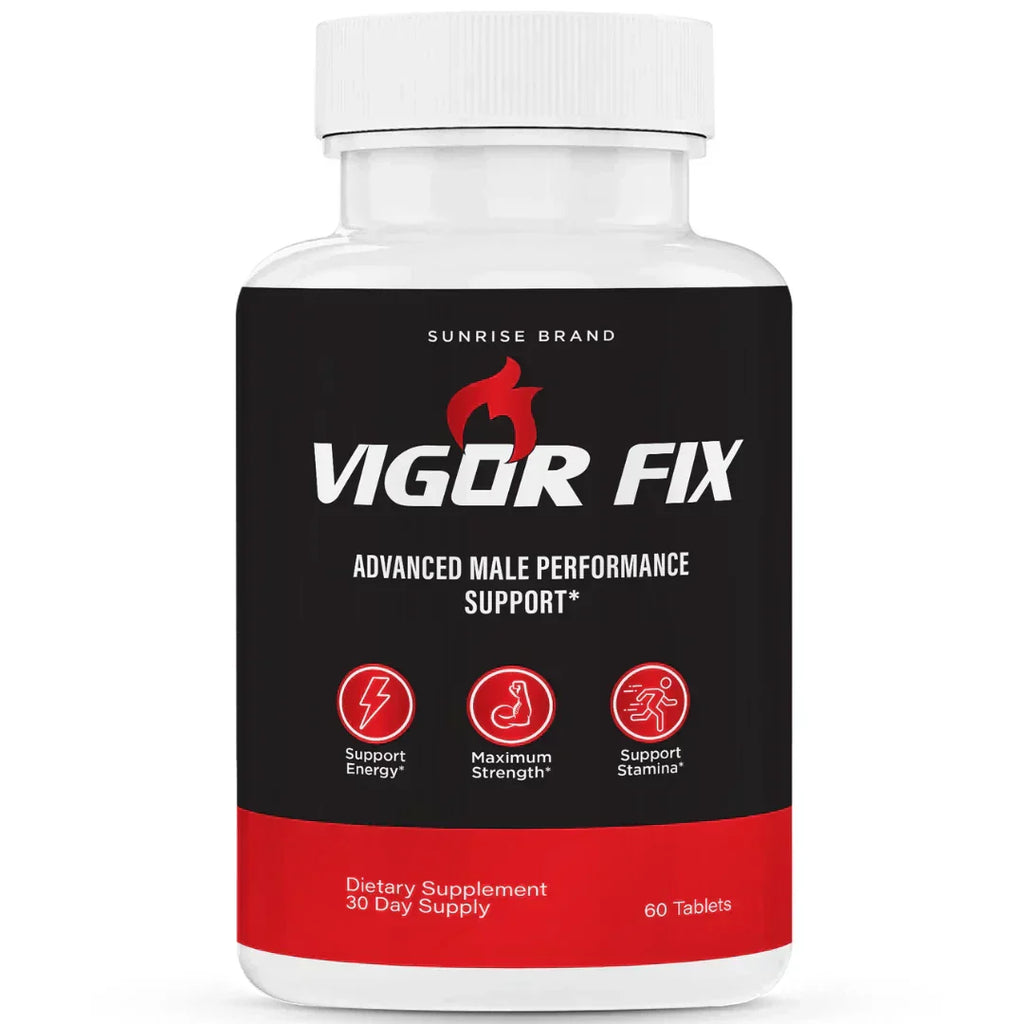 Men’s Vitality Support Supplement for Energy, Stamina, Libido & Performance | Herbal Performance Formula Tablets (60 Count)