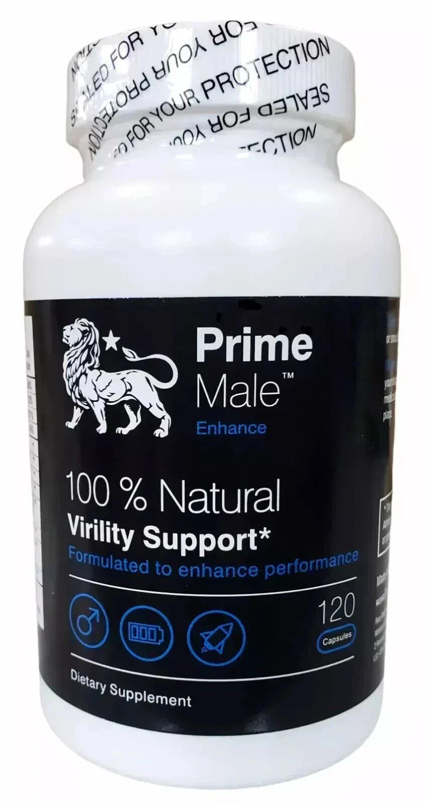 Men’s Wellness Support Supplement for Energy, Vitality & Daily Performance | Nutritional Formula Capsules (120 Count)