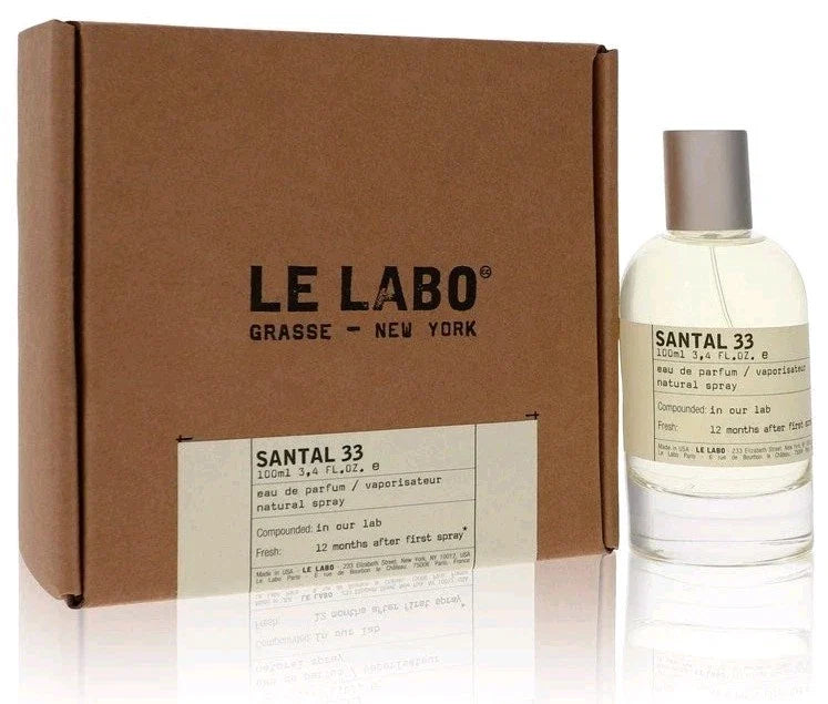 Le Labo Santal 33 EDP 3.4oz-100mL Unisex Perfume Original & 100% Authentic