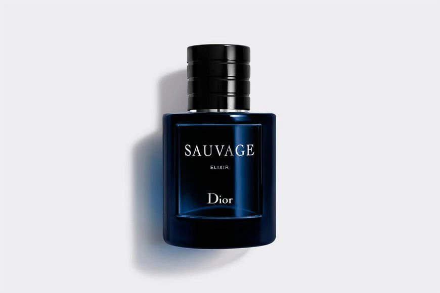 Men’s Spicy Woody Parfum – Lavender, Amber & Sandalwood Long Lasting Cologne 60ml | Sauvage Elixir by Dior