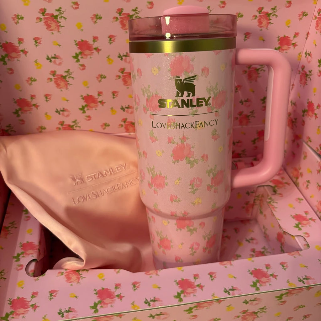 LoveShackFancy x Stanley 20oz Tumbler – Stylish Insulated Drink Cup
