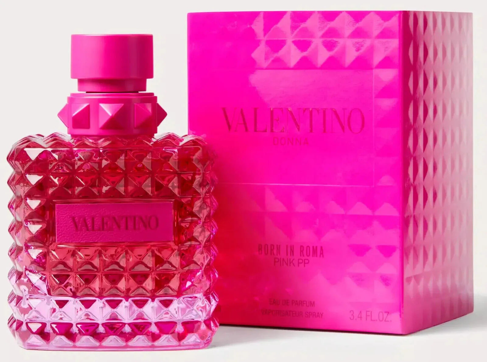 Women’s Floral Musk Eau De Parfum – Long Lasting Luxury Perfume 100ml | Born In Roma Pink PP by Valentino